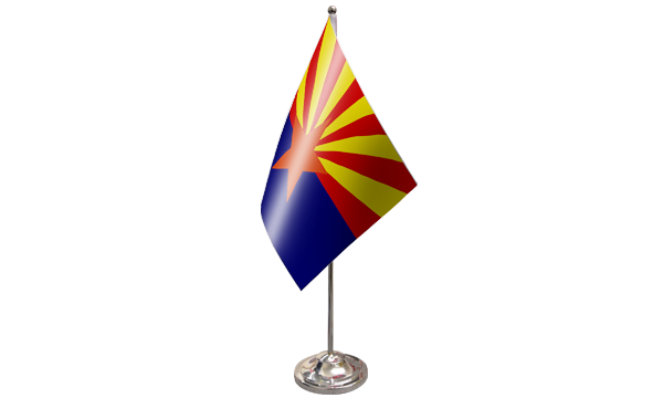 Arizona Satin Table Flag